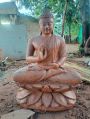 Sand Stone Avaya Mudra Buddha Statue