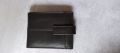 SJI - W001 Square Black Plain Plain 85 Gms mens leather wallet