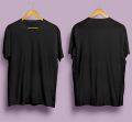 Unisex Oversized Black T Shirt