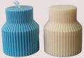 Paraffin Wax As Per Requirement 10 Inch 12 Inch 15 Inch stripped pillar scented candle