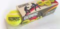 Round Yellow & Red Plain olympic deluxe cricket tennis ball