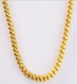 Polished Golden Gold Chain