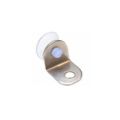 Polished Silver J.P Brass stainless steel self button
