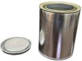Paint Round Tin Container