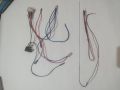 Multicolor electric car battery wiring harness