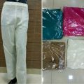 Regular Fit Plain Ladies Cotton Casual Pant, Waist Size: 28-36 at Rs 180 in  Noida