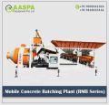 AASPA Electric Grey New 9-12 Semi Automatic 9-12kw 1200 5000 mobile concrete batching plant