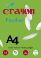 White crayon feather 75 gsm a4 copier paper