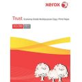 White xerox trust a4 size paper