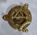 Golden 200 g brass vintage direction compass