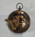 4.5 Inch Brass Sundial Compass
