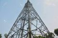 Metal Polished Power Coated Telecom Tower