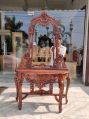 wooden console table