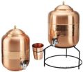 Copper Water Dispenser Pot with Stand