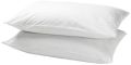 Rekhas Premium Cotton Pillow Cases, Pure Cotton 400 TC Pillow-Covers, Plain White