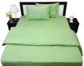 Rekhas Premium Satin Green Bedsheets