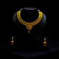 Royal Gold Plated Necklace Set