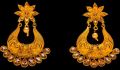 Royal Kundan Chandbali Earrings