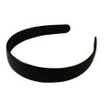 Black Round plastic hairband