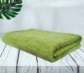 Rekhas Premium Cotton Bath Towel Green Color