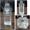 PET Transparent 200ml empty mineral water bottle