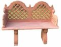 Red Stone Seating Bench