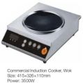 Silver Black commercial induction cooker