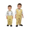 MM783 Yellow Boys Pant Shirt Jacket Bow Tie Set