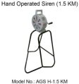 1.5 KM Hand Operated Siren