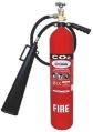 AimGlobals Mild Steel Cylindrical Dark Red 2 Kg Co2 Fire Extinguisher