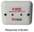 Plastic Red Battery 24v Alkaline Battery agni fire response indicator