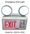 Off White Round 40 Watt Electric Input 220v AC emergency exit light