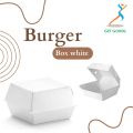 White Burger Box