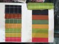 Cotton Fabric Mulit Colour Checked Walta Internationl Export stripe uniform suiting fabric