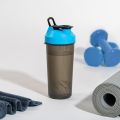 plastic gym shaker bottle