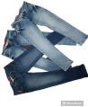 Blue Plain AF 1999 JEANS Cotton Materials