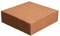 Square Light Red Compressed coco peat