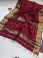 Jagg Hastkala Available In Many Colors All Colors In Available Available in all colors Printed jari saree