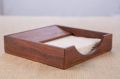 Square Available in Many Colors wood tissue holder