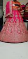 ladies designer pink embroidered lehenga choli