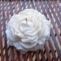 Wax Soy Wax Flower Shaped Customized peony flower candles