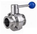 SMS Union End Butterfly Valve