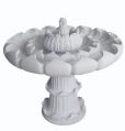 Polished Lamp Modern Electric Multicolor 5 feet outdoor white marble fountain