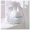 Cotton/Polyester White Laundry Bag
