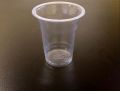 Plastic Transparent Plain 250 ml disposable water glass