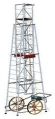 ALUMINIUM LARGE WHEEL TOWER LADDER