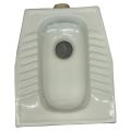 Rectangular White ceramic indian toilet