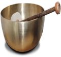 Tibetan bronze metal bowl