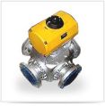 MULTIPORT 4 WAY BALL VALVE