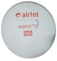 WHITE Mild Steel airtel dish antenna